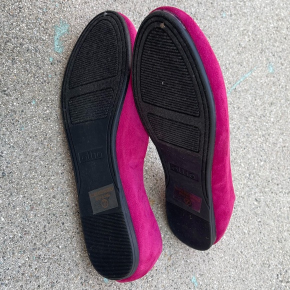 Ollio Women's Ballet flats Shoes Comfort size 7 preloved office career school - Picture 2 of 5